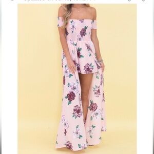 Floral Maxi Romper